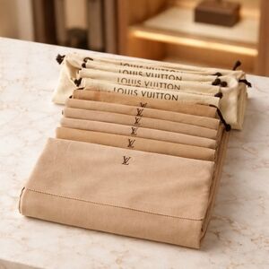 100% Authentic 1 Louis Vuitton Large Dust Bags Cotton
